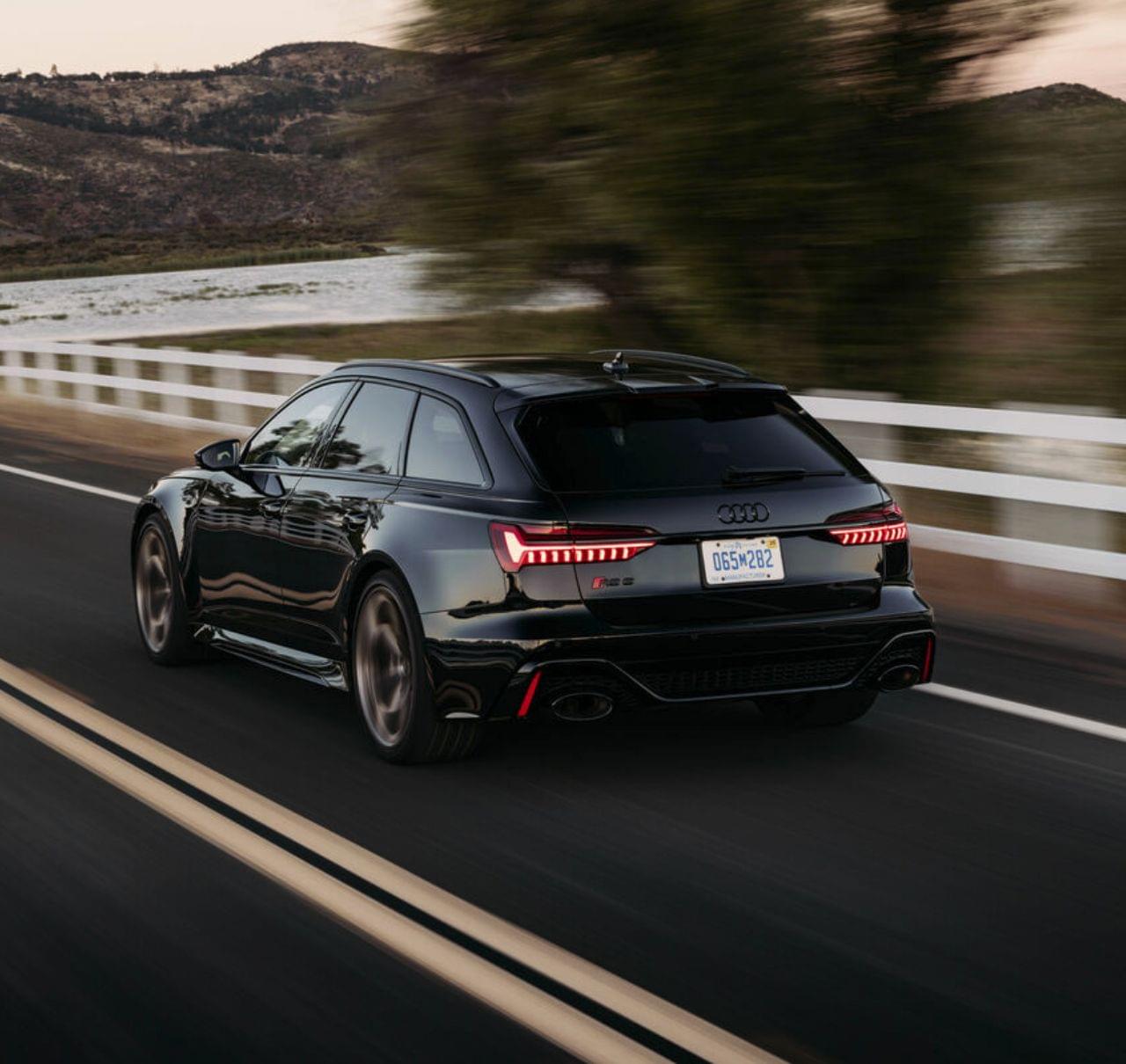 audi rs 6 tył